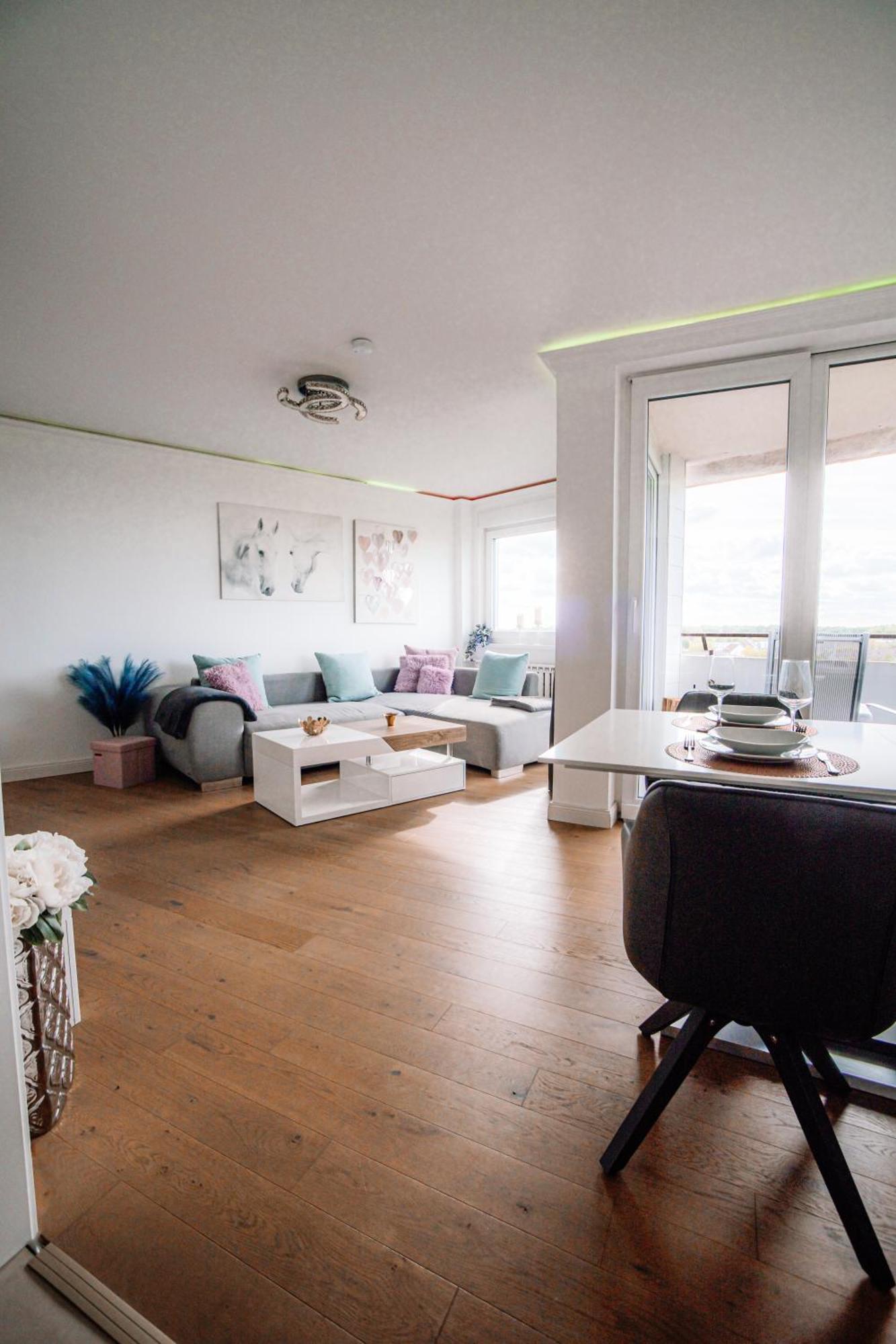 Apartment Am Neuen Teich -Balkon- 4 Personen -Waschmaschine Wolfsburg Dış mekan fotoğraf